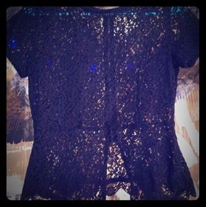 Windsor lace top